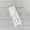 Boardwalk 5.86 in. 6-Piece Mediumweight Plastic Cutlery Fork/Knife/Napkin/Pepper/Salt/Spoon Kit - White (250/Carton)